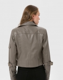 Ruby Biker Leather Jacket - image 6 of 6 in carousel